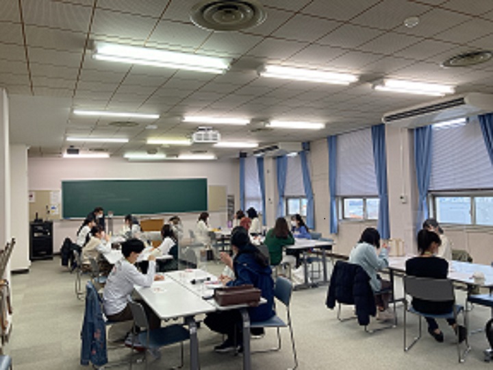 入学予定者を対象にプレ授業(第3回目)を開催しました